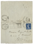James Joyce Autograph Letter Signed in 1923 to the Sculptor August Suter -- Shortly After the Publication of ''Ulysses'' in 1922
